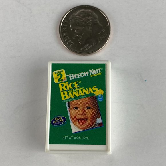 Barbie Beechnut Rice Bananas Stage 2 Cereal Pretend Play Baby Food For Kids Pla… - Picture 4 of 6